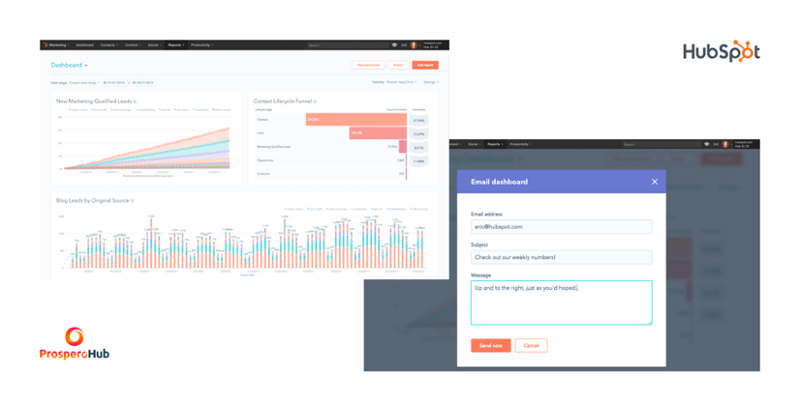 HubSpot - Reporting -ScreenShot-1