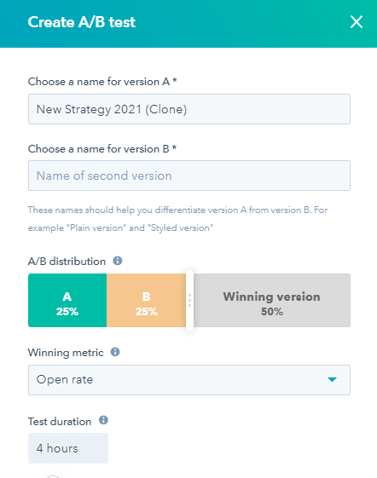 How to A/B test emails on HubSpot