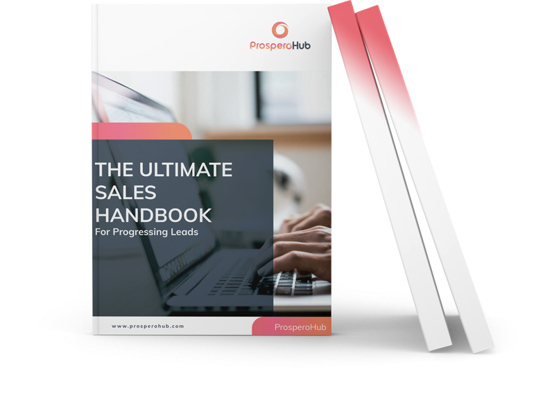 The Ultimate Sales Handbook landing page book image