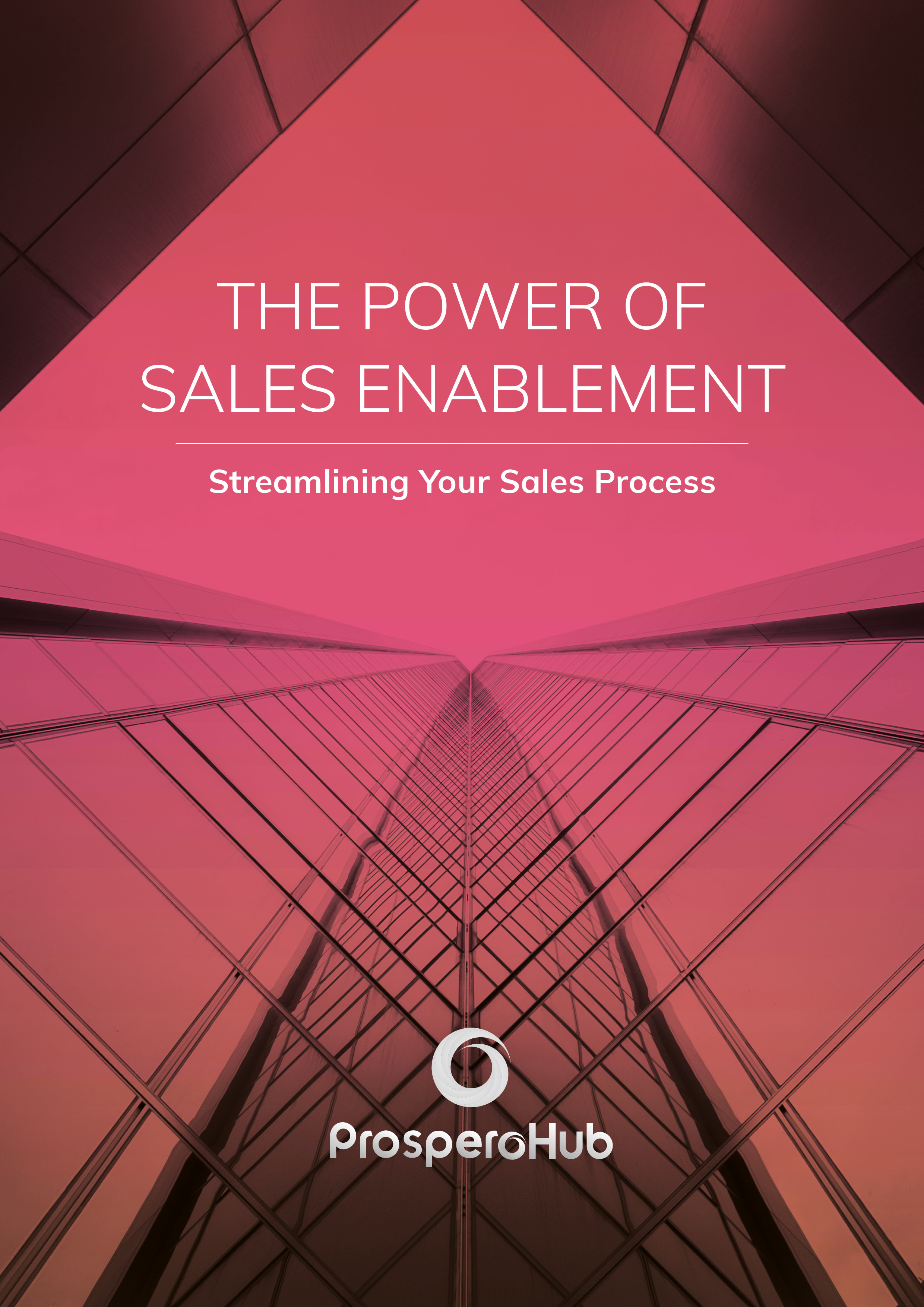 ProsperoHub - eBook - The Power of Sales Enablement - Cover ProsperoHub - eBook - The Power of Sales Enablement - Cover